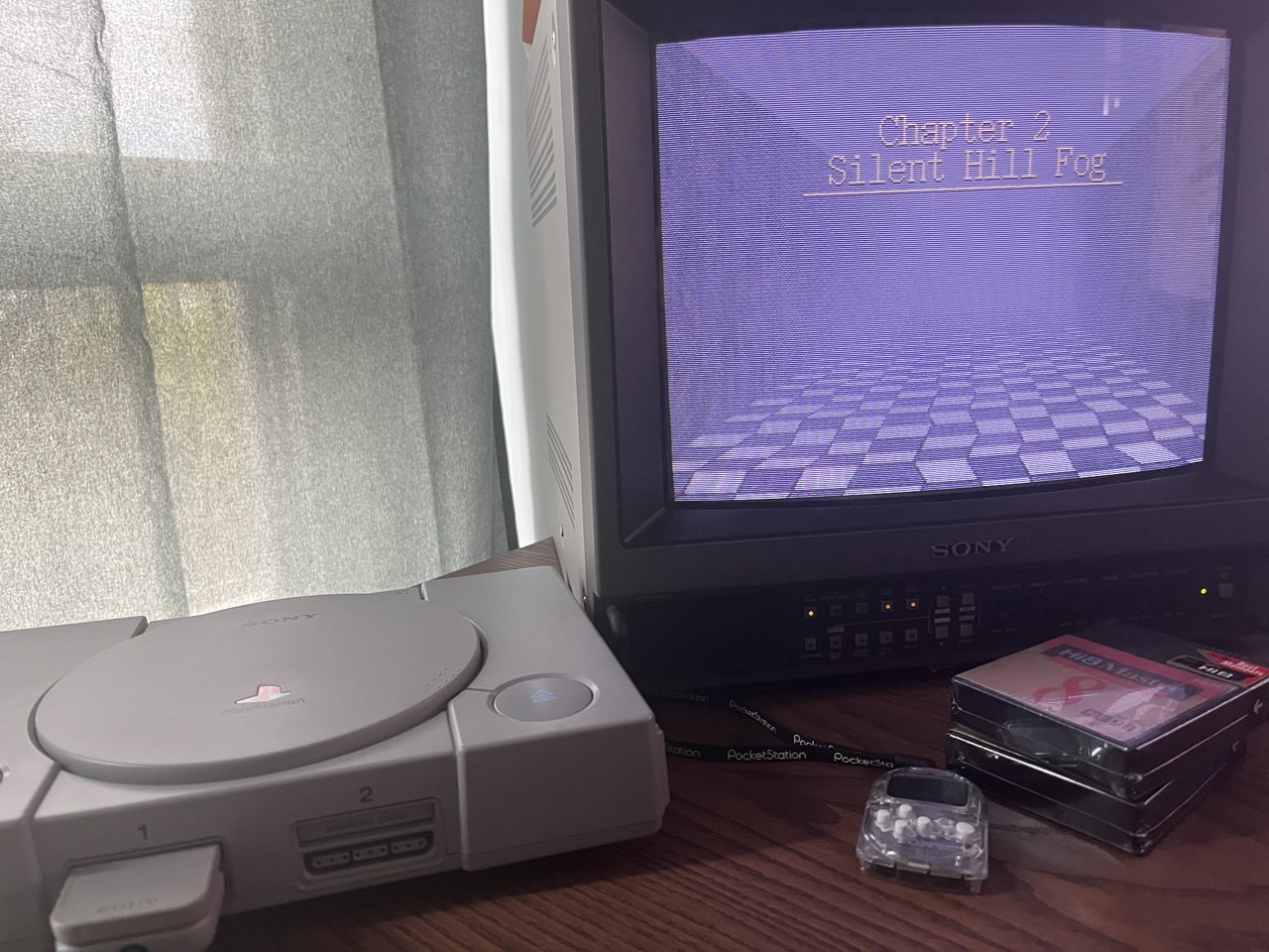 Cover image for PS1 slides for my Silent Hill fog video