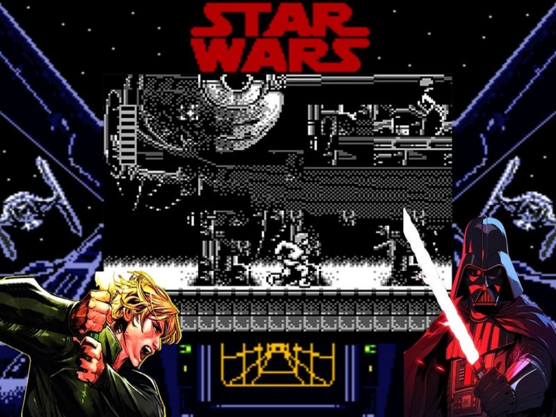 STAR WARS (スター・ウォーズ) SGB Enhanced (Super Game Boy)