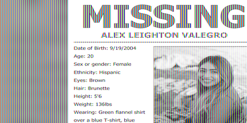 Cover image for Alex is Missing
