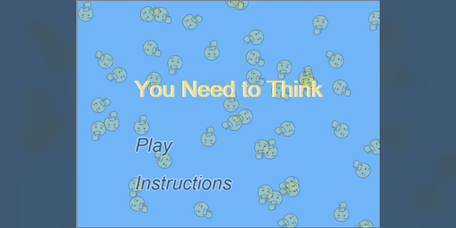 Cover image for You Need to Think