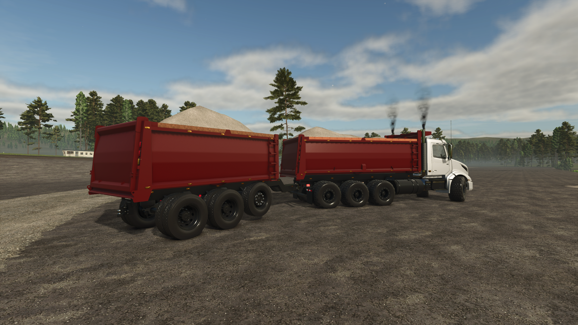 Cover image for Volvo VNX300 Dump Truck w/"Pup" Trailers