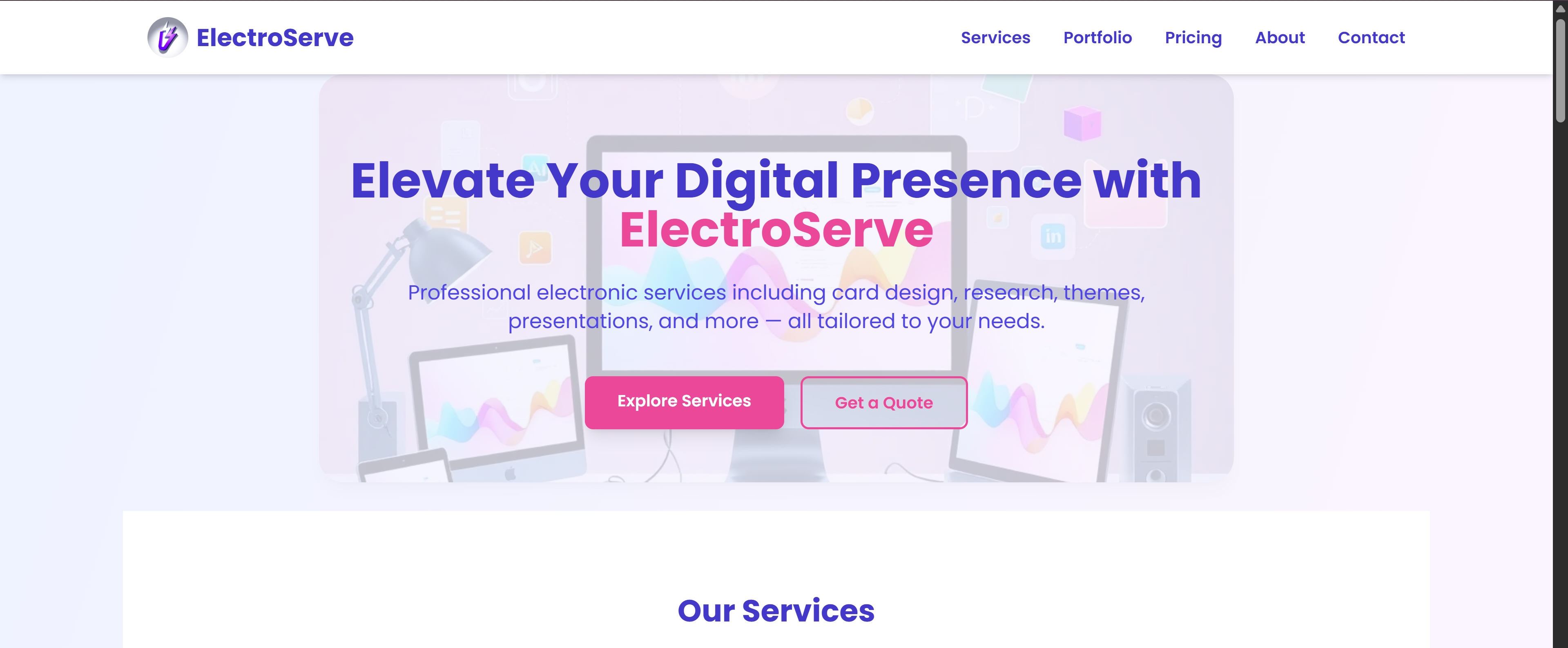 Freelancer Portfolio & Service Shop – Fully Responsive HTML Template by ...
