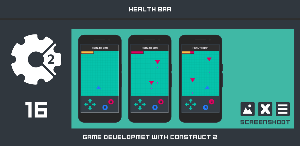 Construct 2: Health Bar