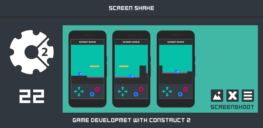 Construct 2: Screen Shake