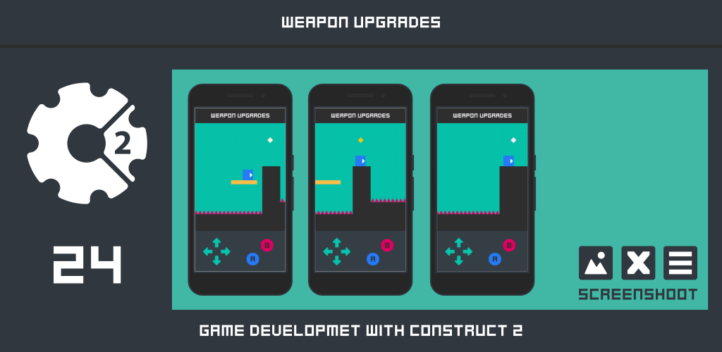 Construct 2: Weapon Upgrades