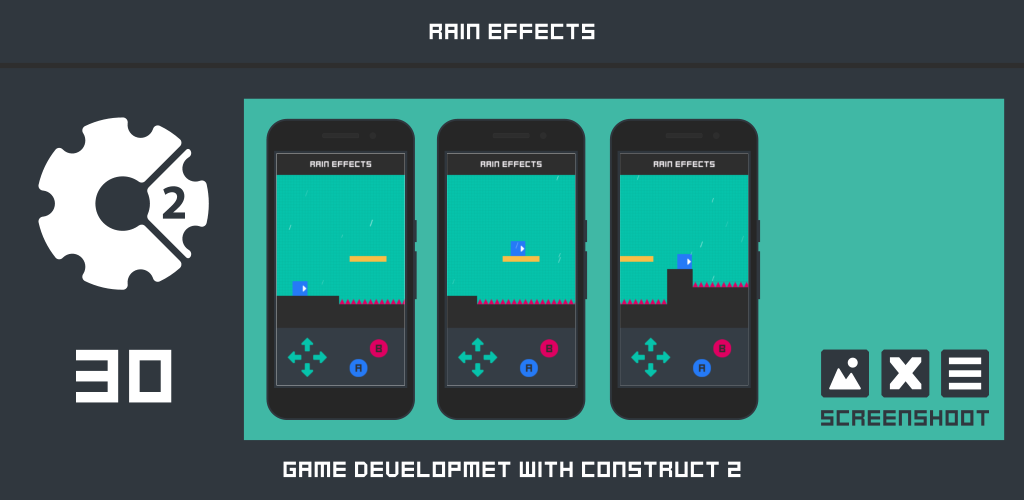 Construct 2: Rain Effects