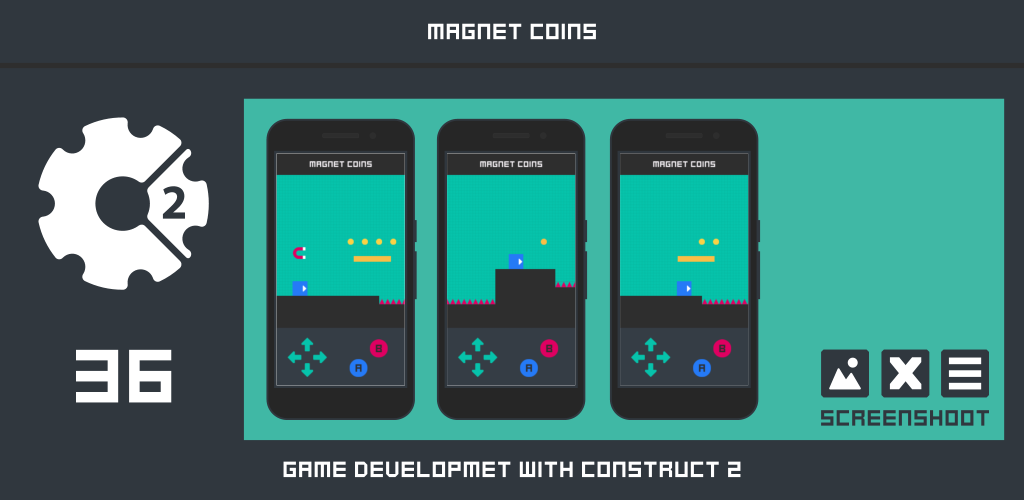Construct 2: Magnet Coins