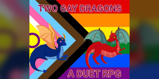 Cover image for TWO GAY DRAGONS