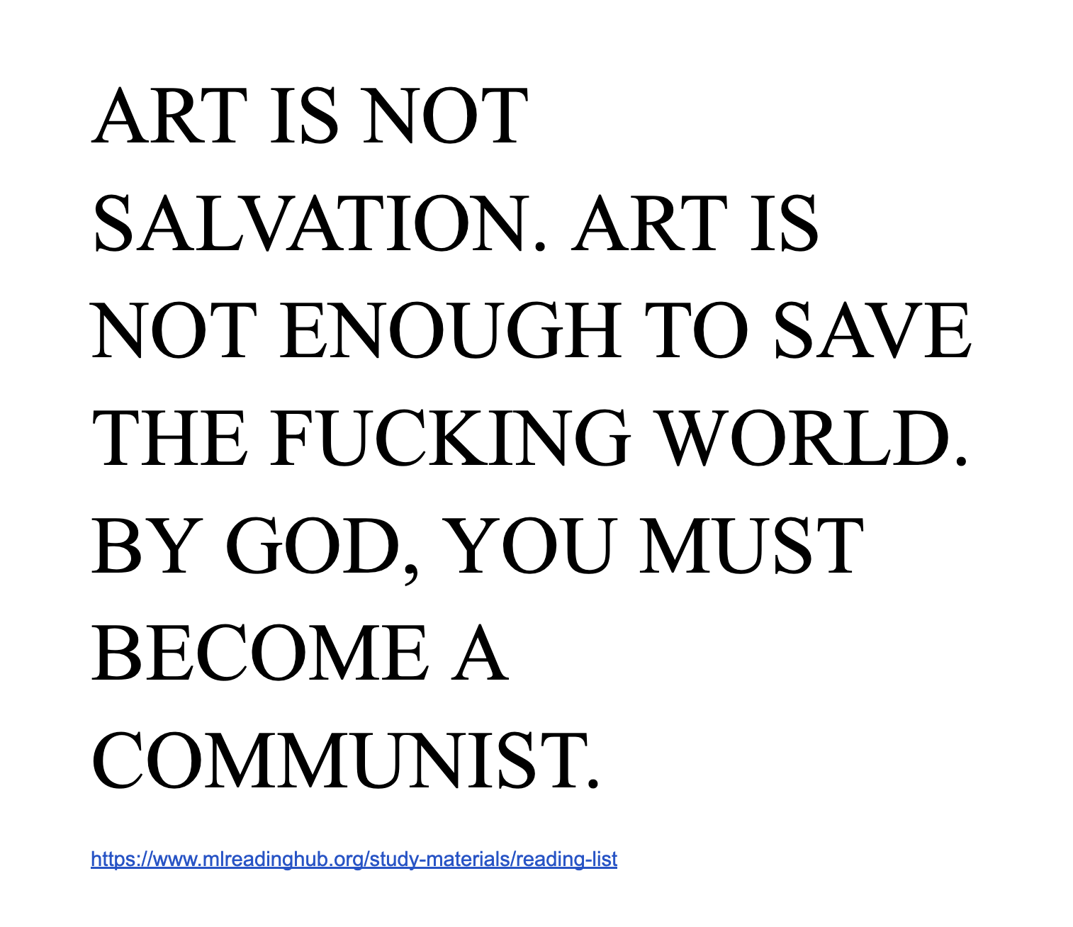 Cover image for BY GOD, YOU MUST BECOME A COMMUNIST