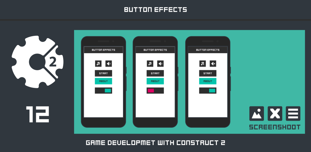 Construct 2: Button Effects
