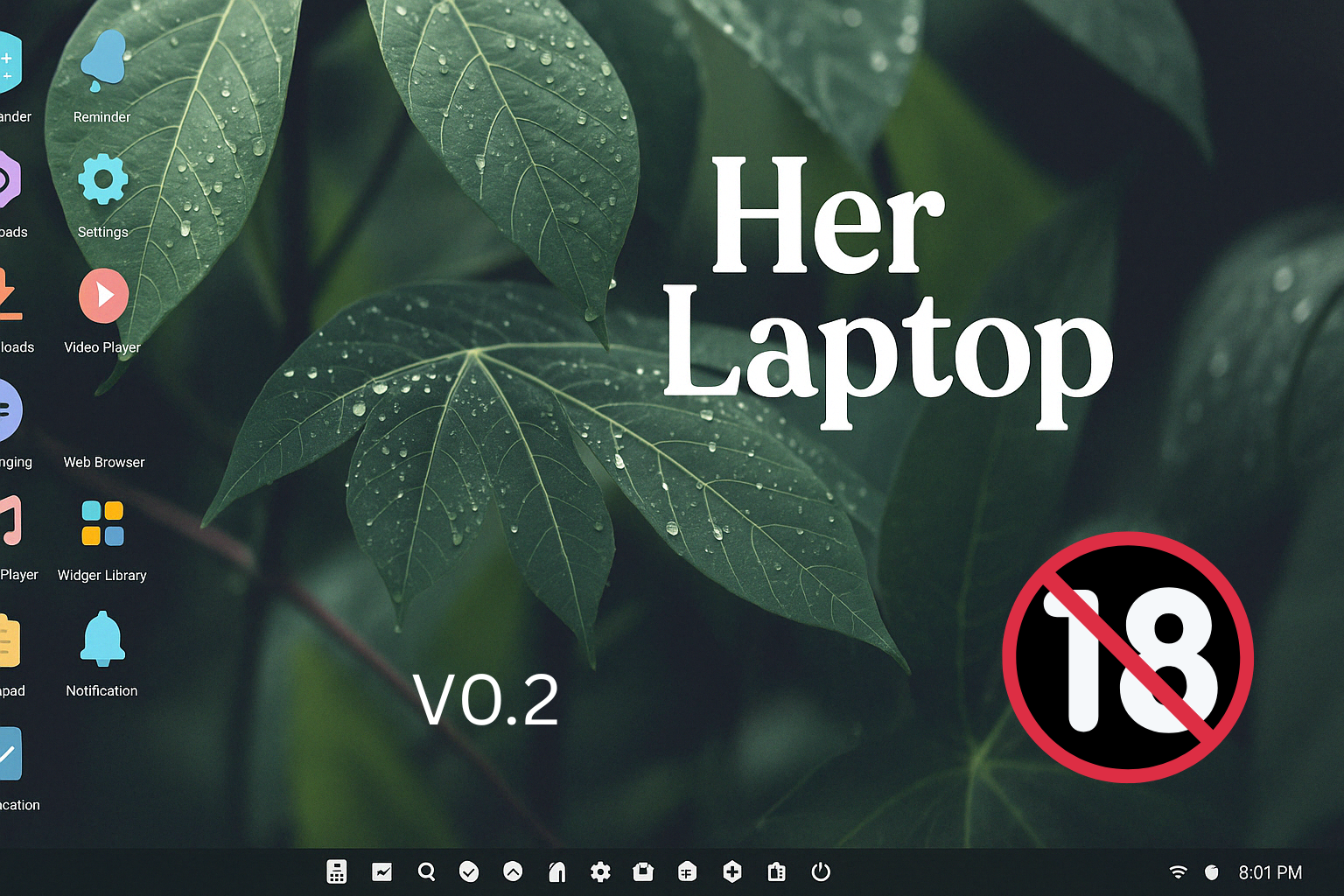 Cover image for Her Laptop