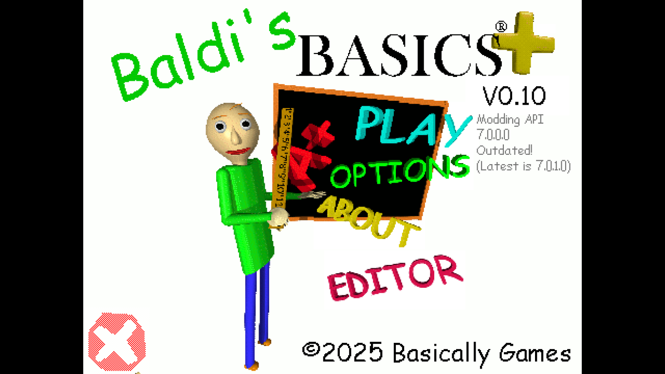 baldis basics plus with mods