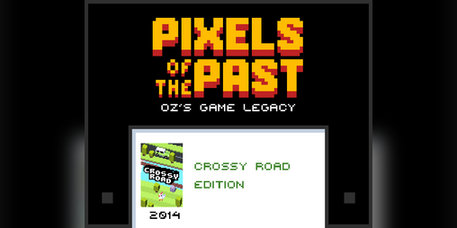 Cover image for Pixels of the Past: Crossy Road Edition