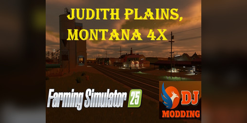 Cover image for FS25 Judith Plains, Montana 4X