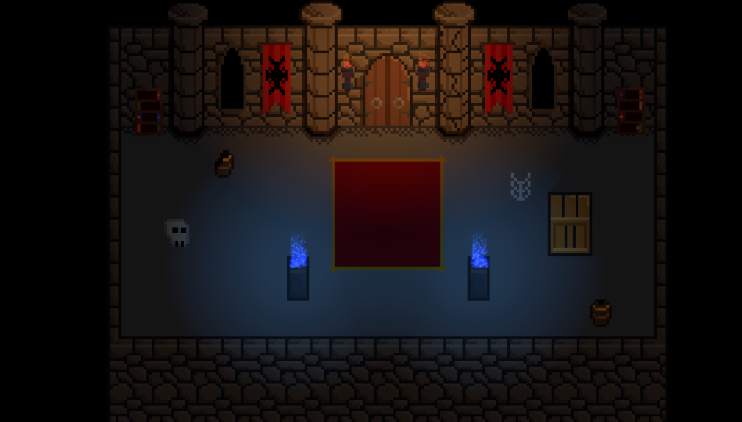 16x16 Top-Down RPG Dungeon Tileset Pack by david895