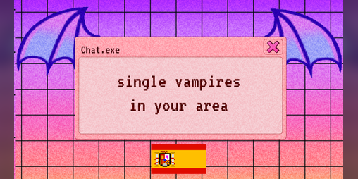 Cover image for Parche al español de "Single Vampires In Your Area"