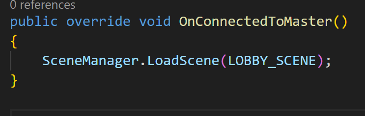 OnConnnectToMaster()