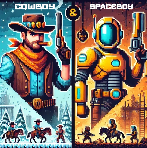 Cowboy & Space-boy