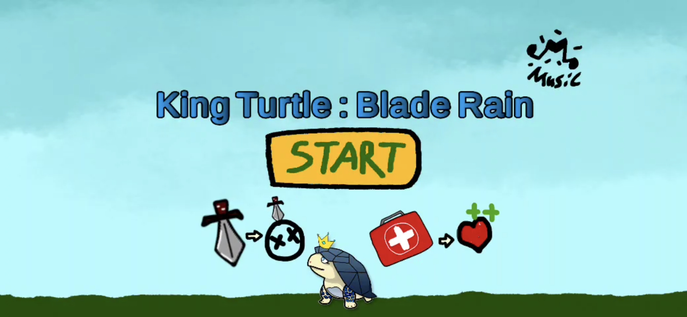 Turtle Blade King Turtle : Blade Rain by gby3856