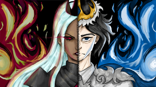 Crimson & Sapphire