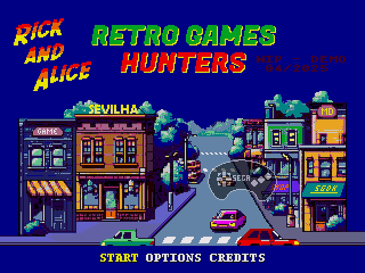 Retro Games Hunters (Mega Drive - Sega Genesis)