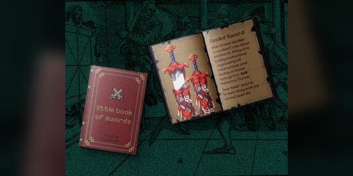 Cover image for little book of swords
