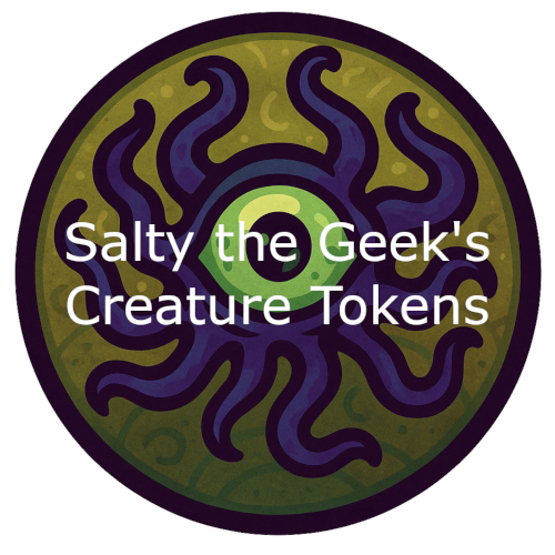 Creature Tokens Pack – 14 Stylized VTT Tokens for D&D 5e or PF2e