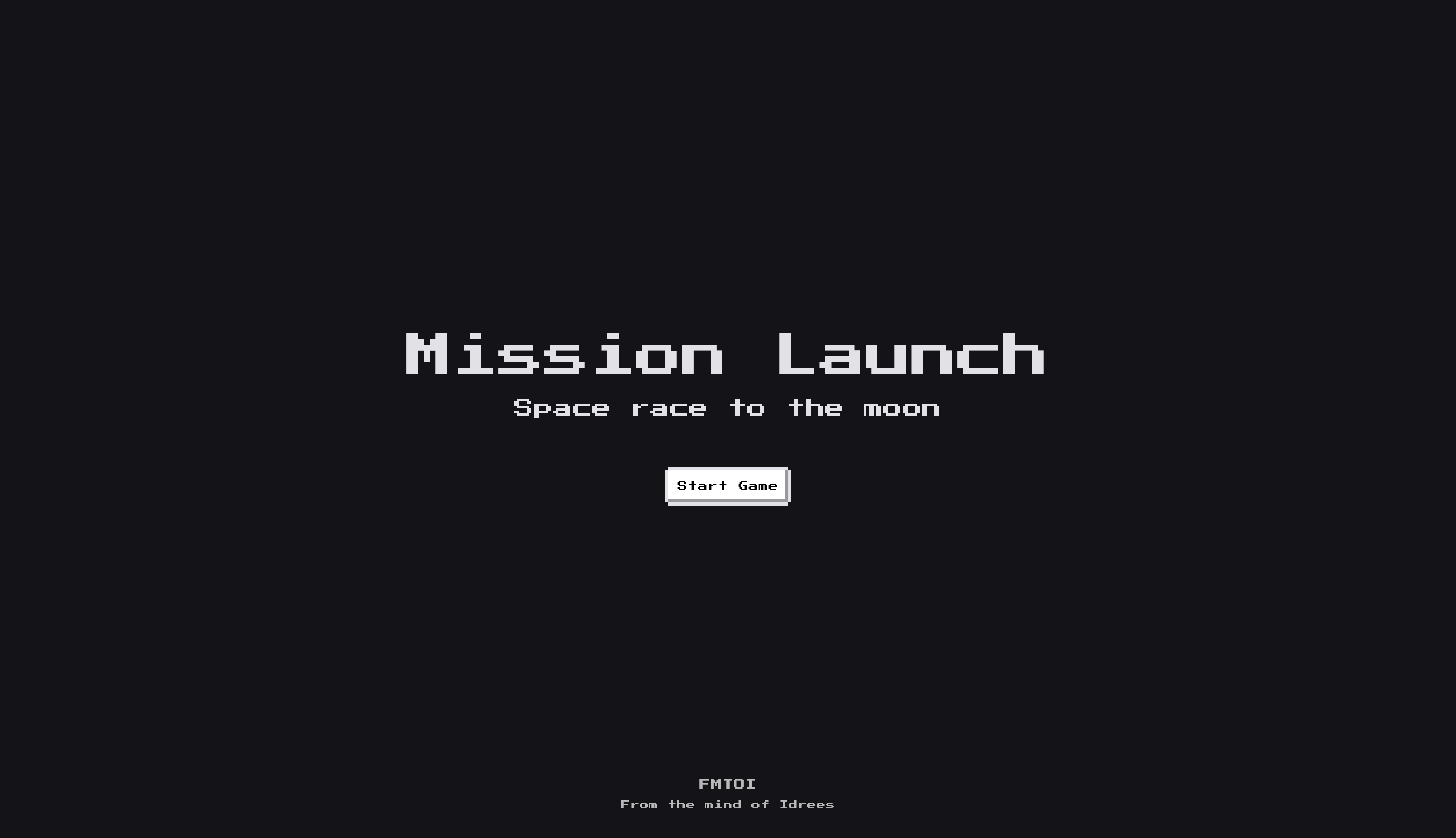 Rate Mission Launch by Muhammad Idrees for Flame Jam 2025 - itch.io