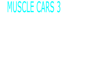 Brown Bull Racing Muscle Cars 3