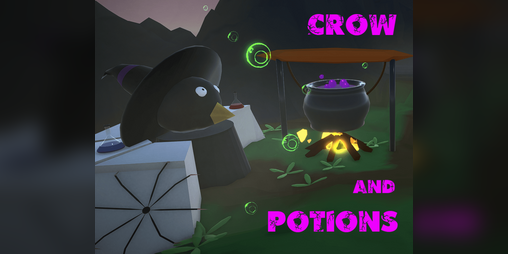 Cover image for Crow and potions