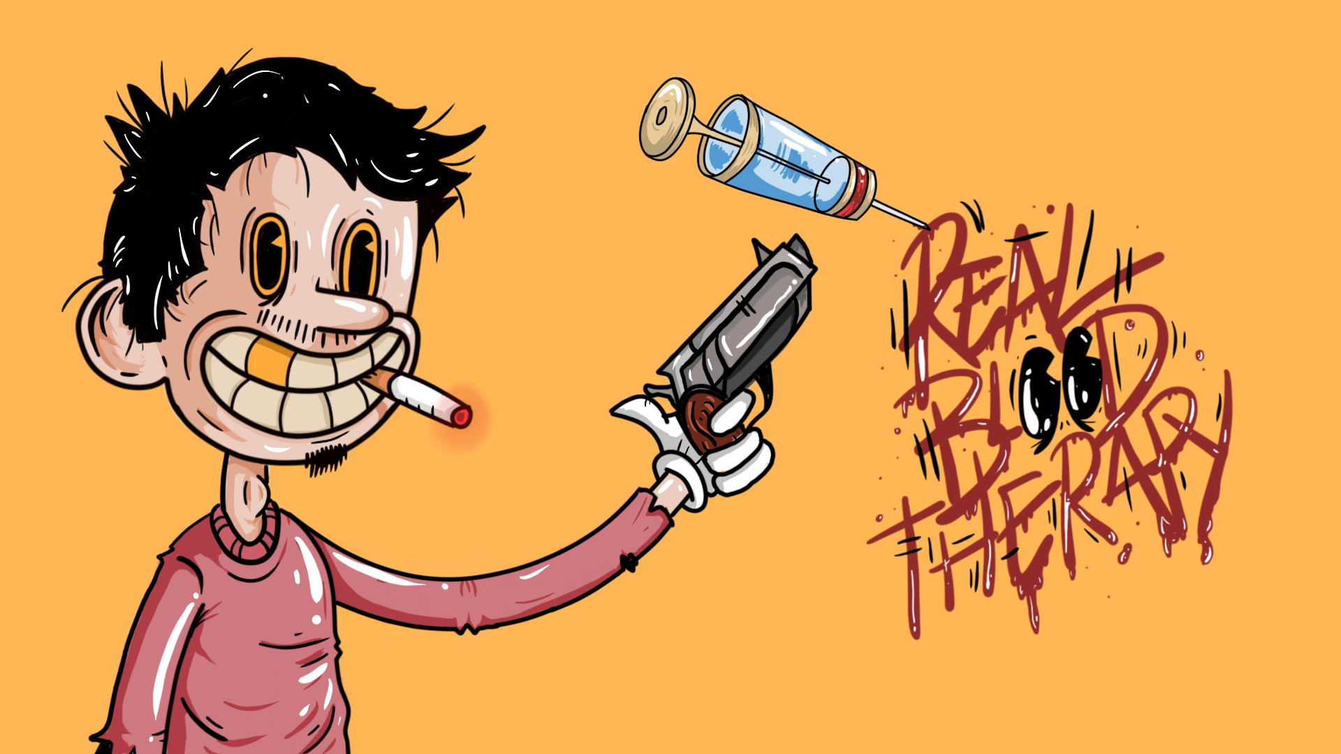 Cover art for Real Blood Therapy, an adult visual novel by Elodias