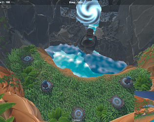 Golem Boss Fight