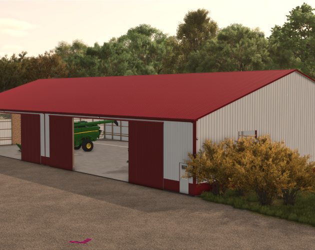 Cover image for FS25 80x160 Shed