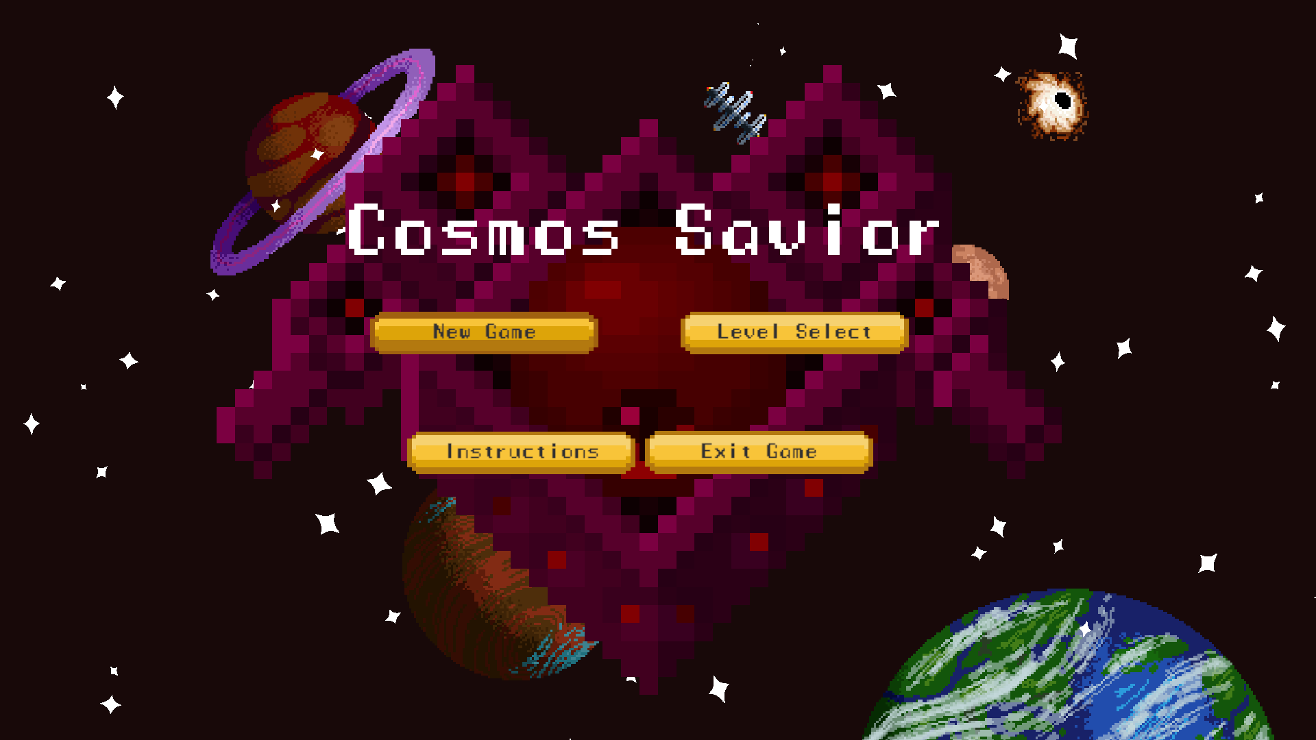 2D Shooter "Cosmos Savior"