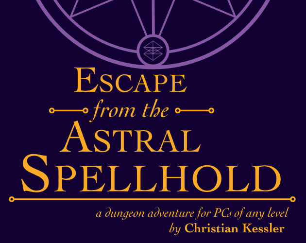 Cover image for Escape from the Astral Spellhold
