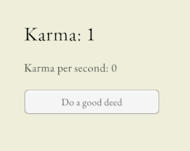 Cover image for karma clicker