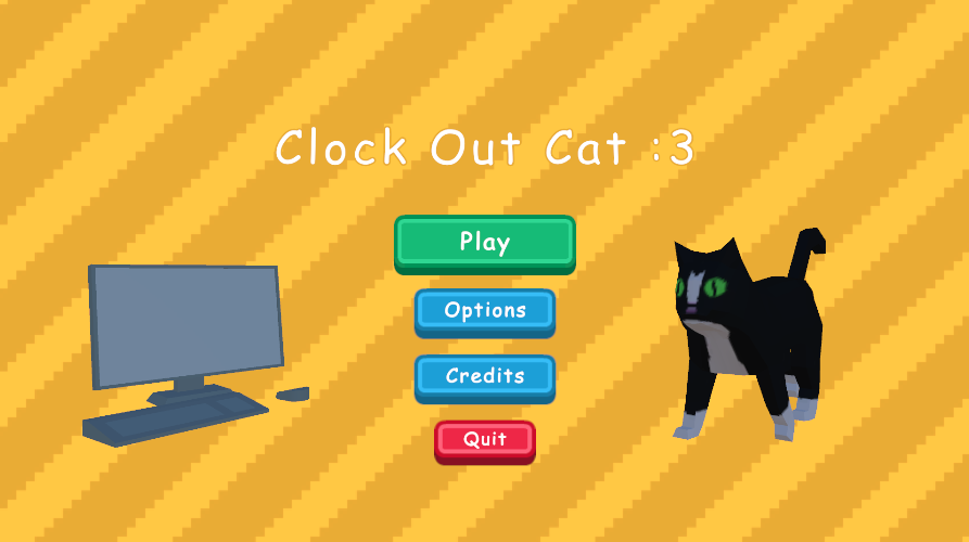 Cover image for Clock Out Cat