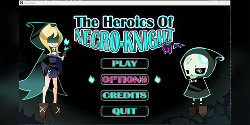 Cover image for The Heroics of Necro-Knight