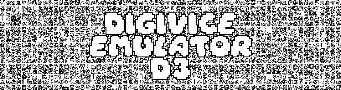 Digivice emulator windows/android D3 V1.0 EU