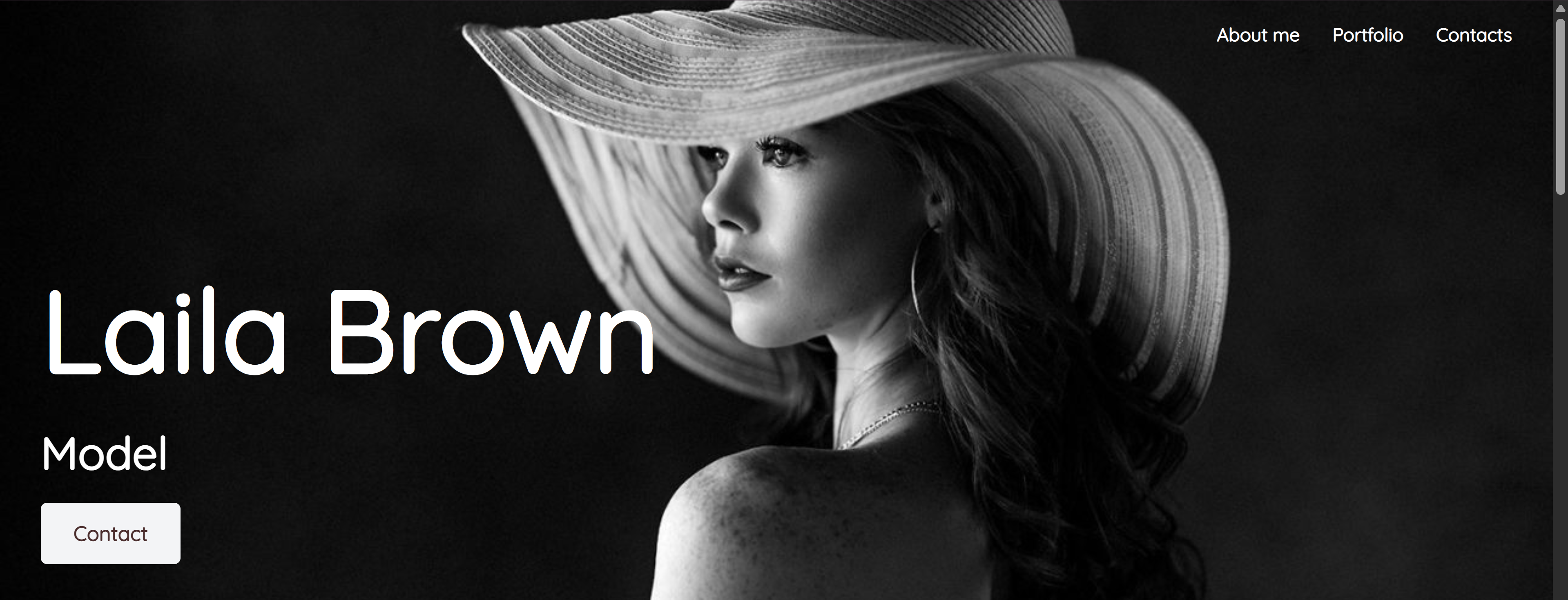 Model Portfolio Page – Showcase Your Work & Get Booked
