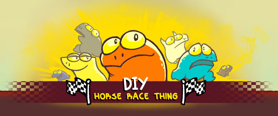 DIY Horse Race Thing