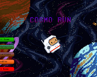 2D Platformer Cosmo Run