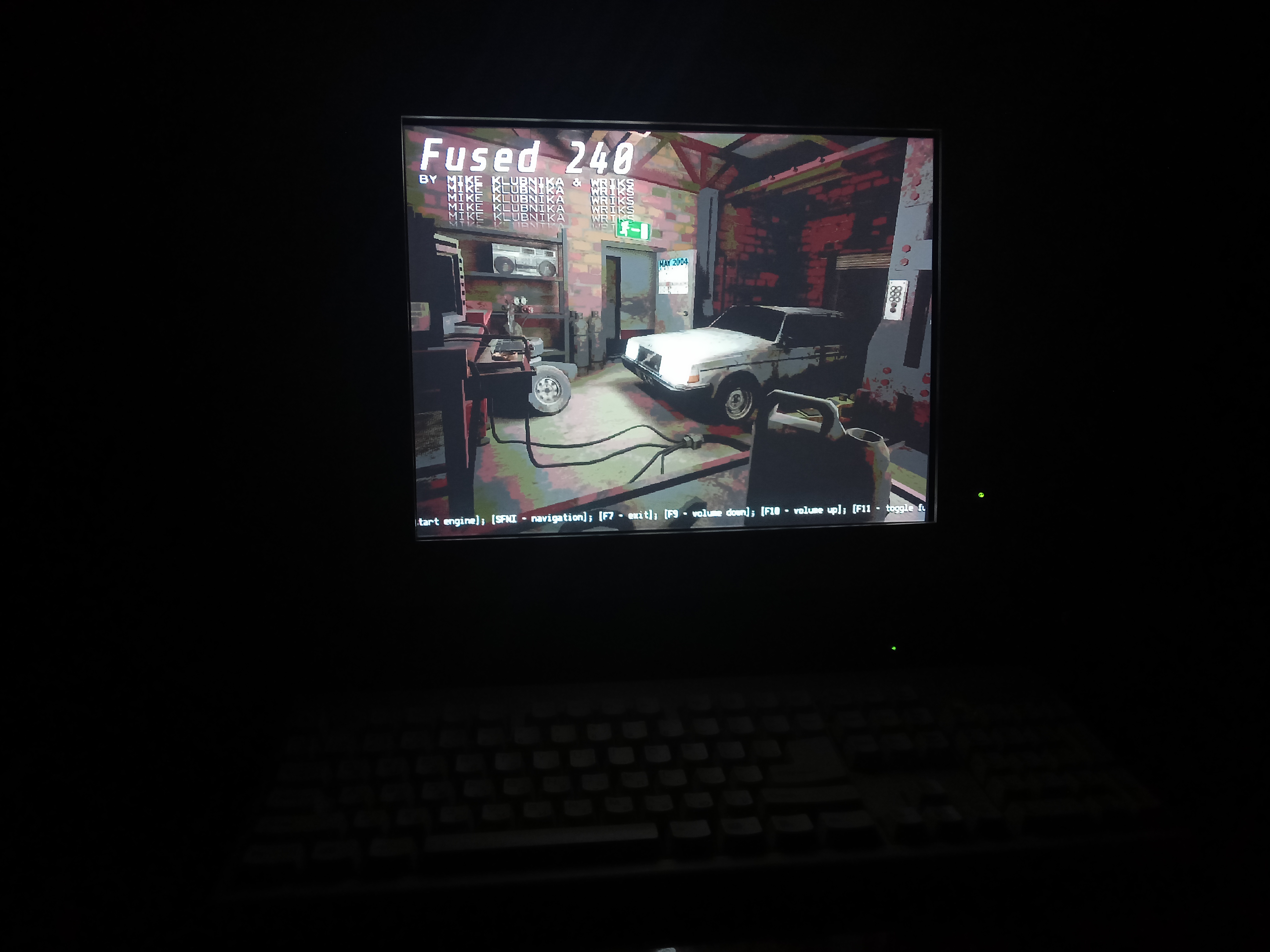 Fused 240 on crt