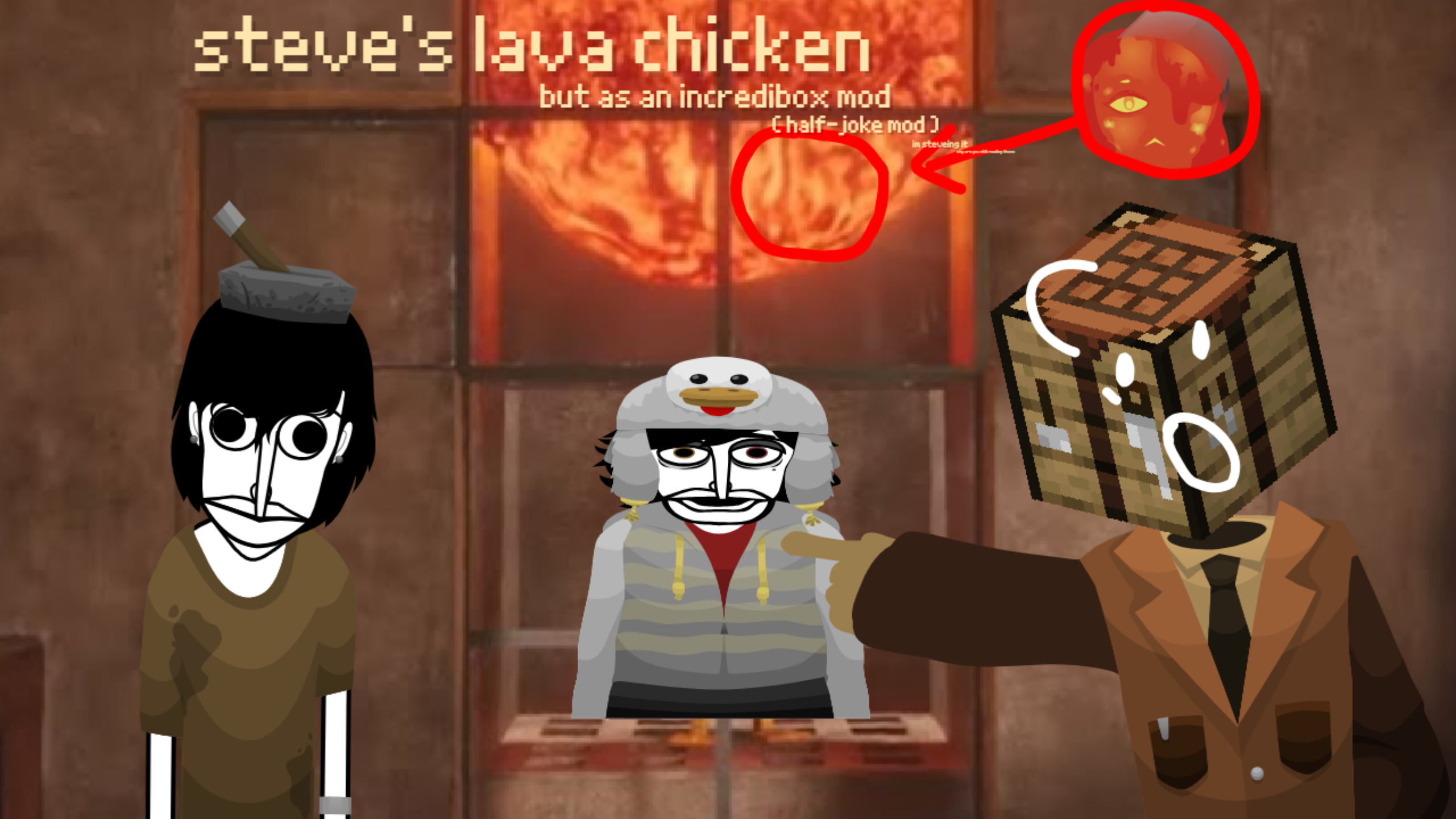 steve's lava chicken