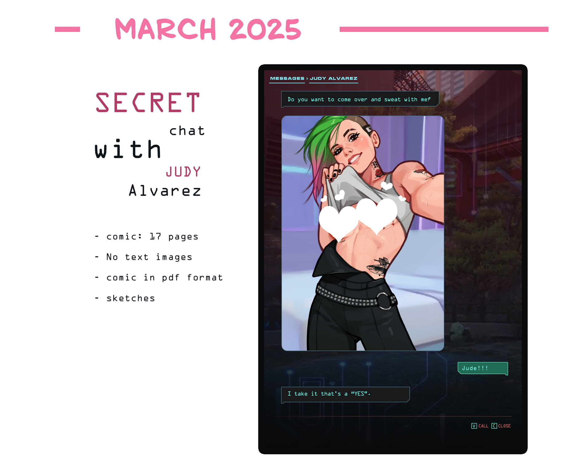 Patreon reward. March 2025.