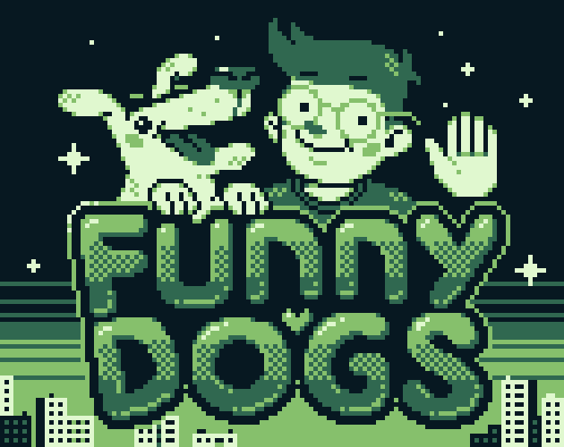 Cover image for Funny Dogs