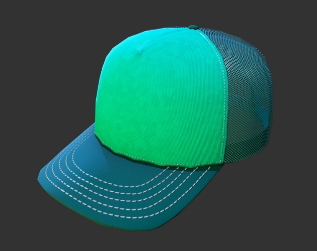 Baseball Cap 3d Model By Ahmad Merheb