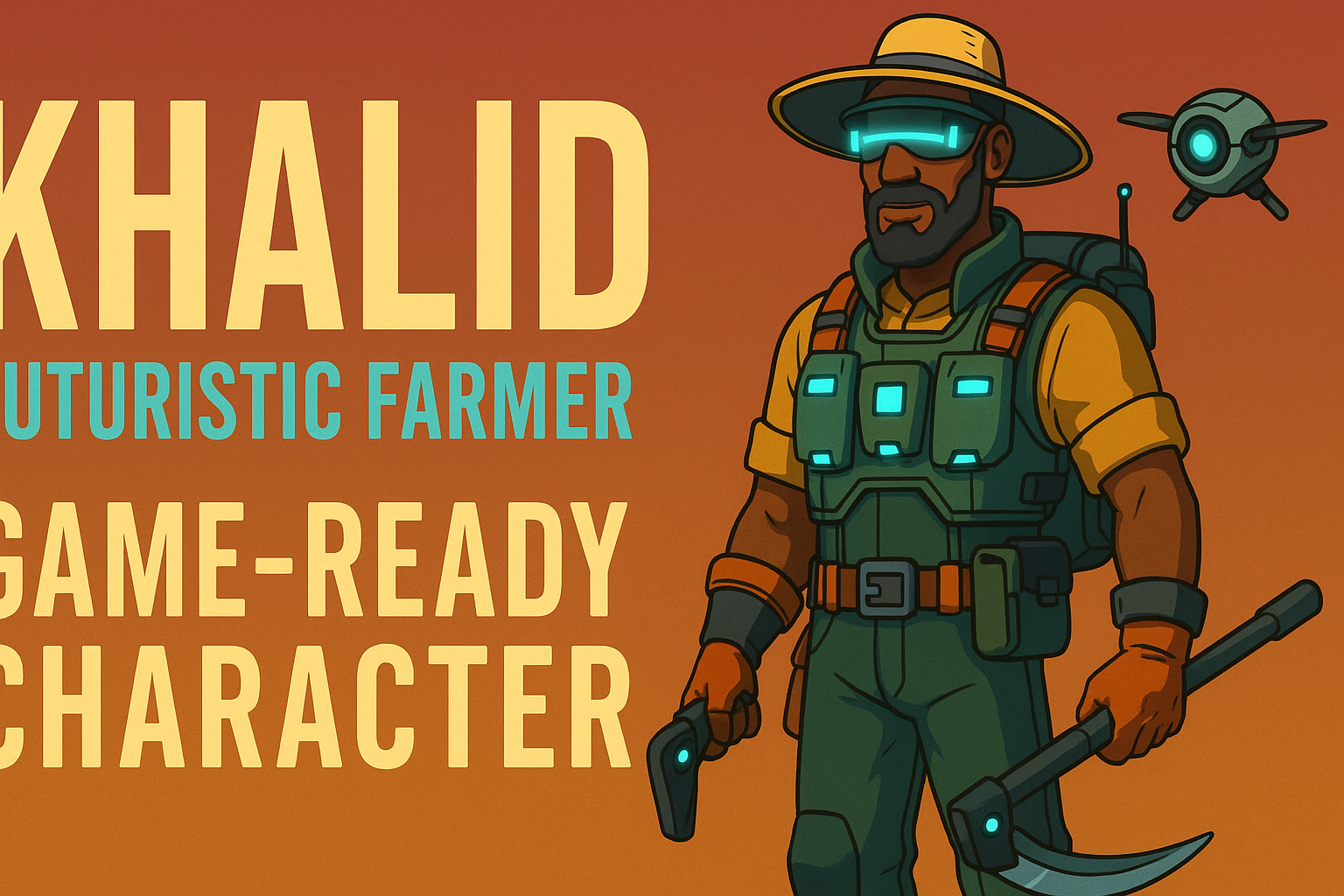 Khalid the Futurist Farmer