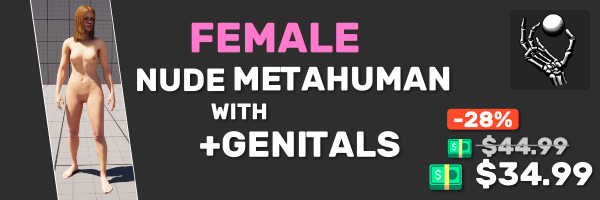 Female Nude Metahuman