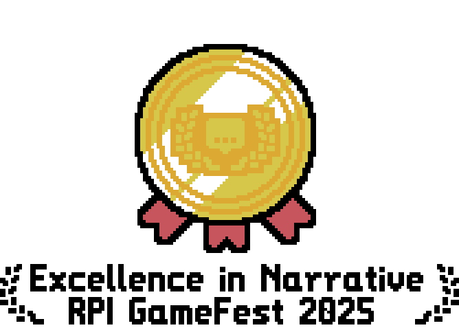 Excellence in Narrative at RPI GameFest 2025